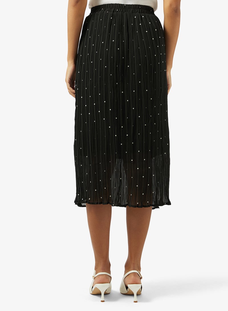 ELLA Polka Print Skirt - Image 3
